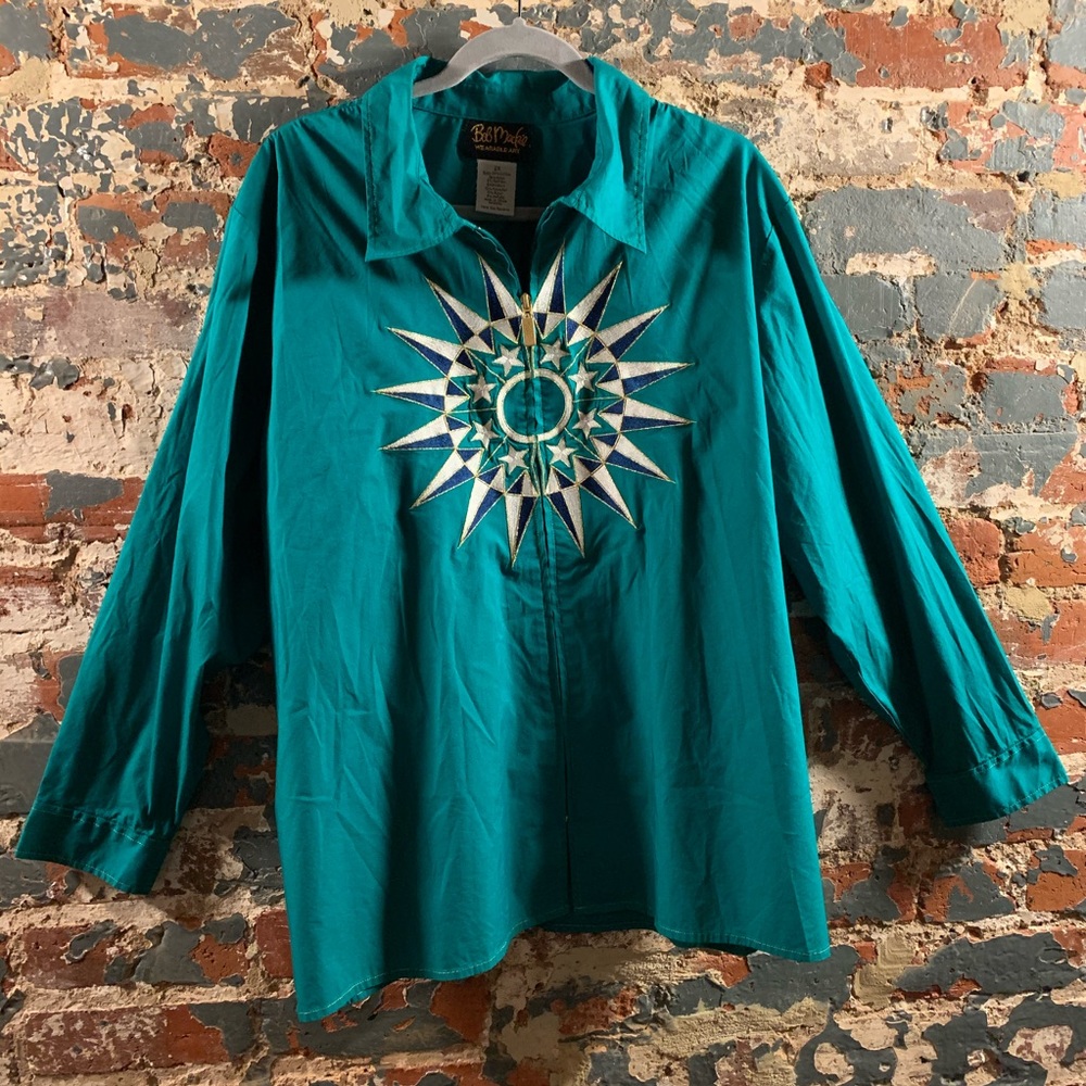 Vintage 80s *Bob Mackie* Tracksuit Jacket Top